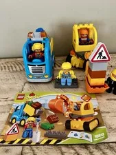 LEGO DUPLO Construction LEGO DUPLO Construction Vehicles Building Blocks Toy Set