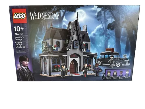NEW Lego Wednesday 76786 Morticia’s Cottage Building *1002* pcs 4 Minidolls Car