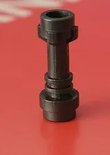 LEGO 64567 lightsaber hilt PEARL DARK GRAY minifigure weapon accessory ෴ qty 1