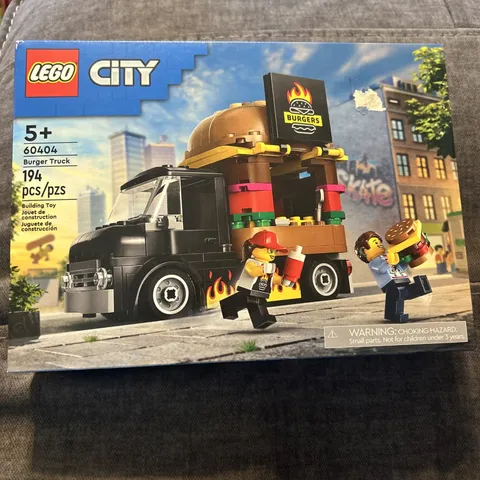 LEGO CITY Burger Truck 60404 Sealed New