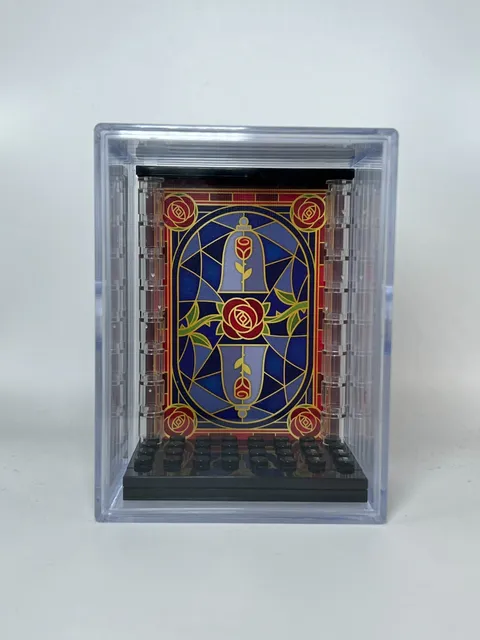 Collectible Force Pack Minifig Display Case For Lego Disney Beauty & The Beast