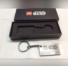 LEGO Star Wars VIP Keychain Mandalorian Beskar 5007403 Metal Key Chain Promo New