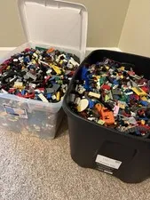 LEGO’s By The Pound- 1 pound bags RANDOM SELECTION of sizes & colors