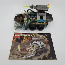 LEGO Rock Raiders 4970 Chrome Crusher - 100% Working Complete + Manual -No Box