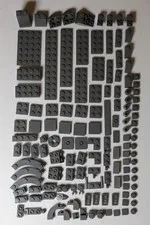 LEGO Parts and Pieces Dark Bluish Gray Assortment #1