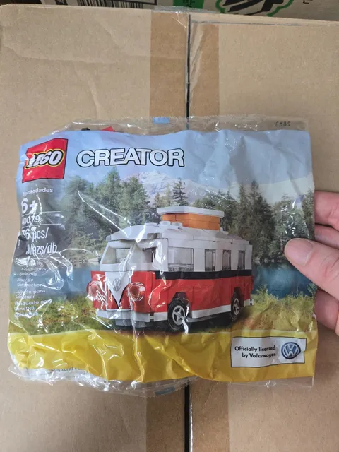 2013 LEGO 40079 Creator Volkswagen T1 Camper Van VW Bus Poly Bag