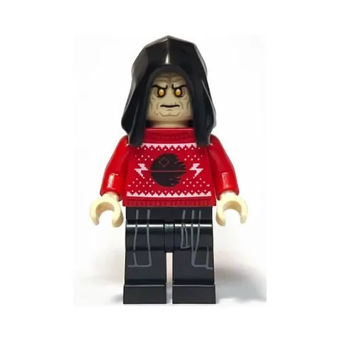 LEGO Star Wars Emperor Palpatine Holiday Sweater Minifigure from 75366