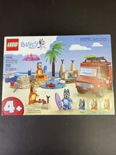 LEGO Bluey Beach & Family Car Trip 11202 Building Set 133 Pieces