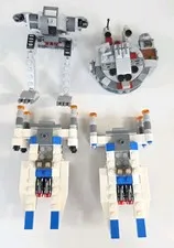 LEGO Star Wars Microfighters Ship Lot No Minifigures U-Wing Millennium Falcon