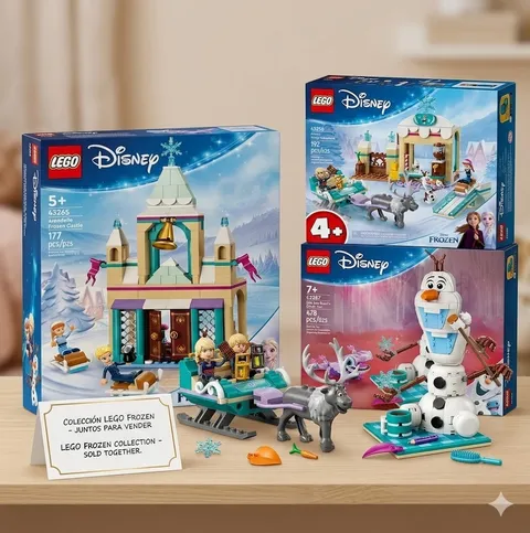 LEGO Frozen Set Lot 43256 43265 43287 Anna Kristoff Elsa Olaf Bruni Disney NEW