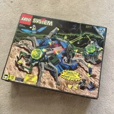 Lego Insectoids: 6977) Arachnoid Star Base Complete with Instructions