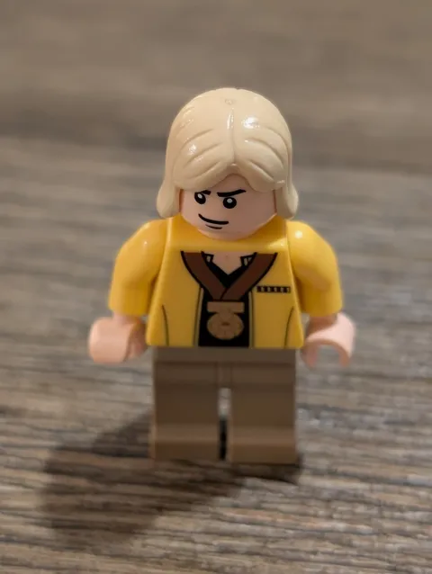 LEGO STAR WARS Celebration Luke Skywalker Minifigure Yellow Jacket Metal