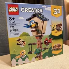 LEGO Creator 3 in 1 Birdhouse 31143 Sealed Retired Birds Beehive Bench