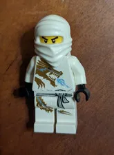 LEGO Ninjago Zane DX Minifigure White Dragon Suit njo0018 Authentic *