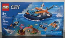 LEGO City Explorer Diving Boat 60377 BRAND NEW UNOPENED