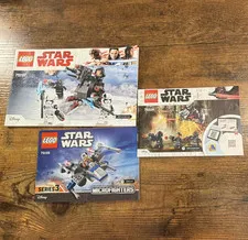 LEGO Star Wars Manual Lot (75125/75197/75226)