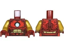 LEGO Marvel Super Heroes Minifigure Torso Upper Body Iron Man 76310 #A134