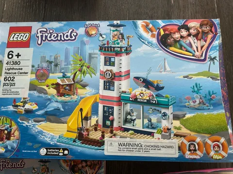 LEGO Friends: Lighthouse Rescue Center (41380) 100% Complete W/ Instructions Box