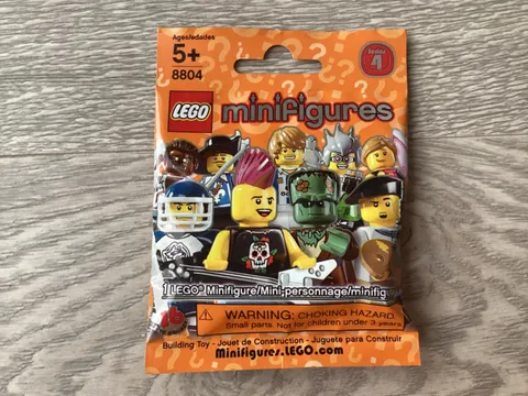 Lego Series 4 Collectible Minifigures HAZMAT GUY 8804 New Factory Sealed 2011