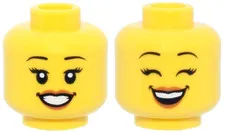 NEW LEGO Mom Head Smiling Happy Laughing GOOD MAMA Grandma Teacher Aunt Grams