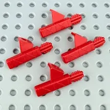 LEGO Lot of 4 Red Arrow Quiver - Minifigure Accessory - Ninjago
