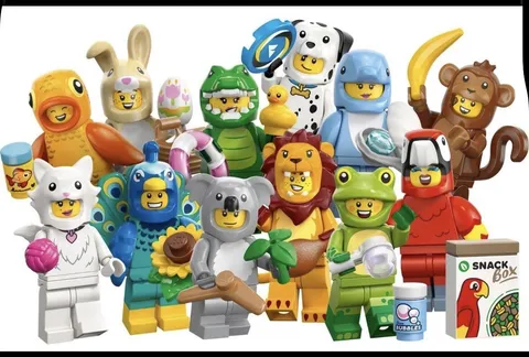 LEGO Series 28 Minifigures 71051 COMPLETE Set of 12 Animal Costumes CMF NEW