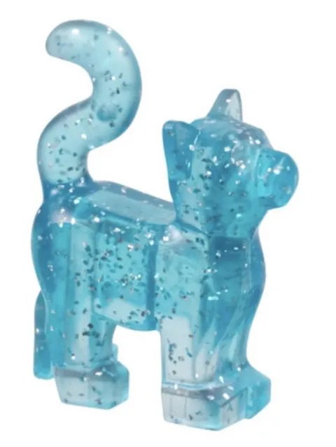 LEGO MINIFIGURE HARRY POTTER CAT PATRONUS - SATIN TRANS LIGHT BLUE 13786