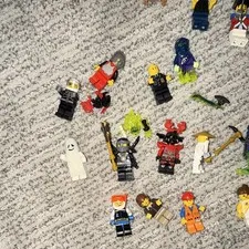 LEGO Minifigure Lot w/ Accessories, Ninjago MINIFIGURES + Various Bulk