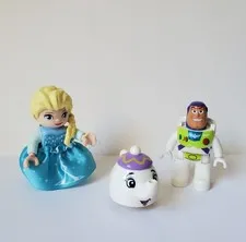 LEGO Duplo Disney Frozen Princess Elsa Mrs Potts Teapot Buzz Lightyear Toy Story