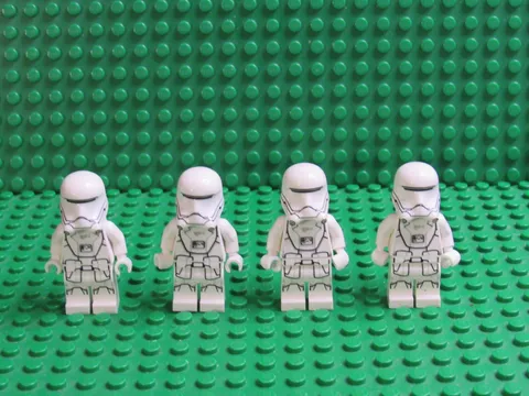 LEGO Lot Star Wars minifigs First Order Snowtrooper storm trooper Snow WH55