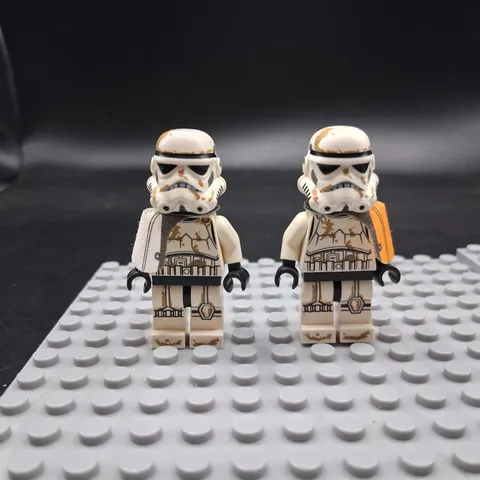 LEGO Star Wars SandTrooper Minifigures Lot of 2 2012 (sw0364, sw0383)