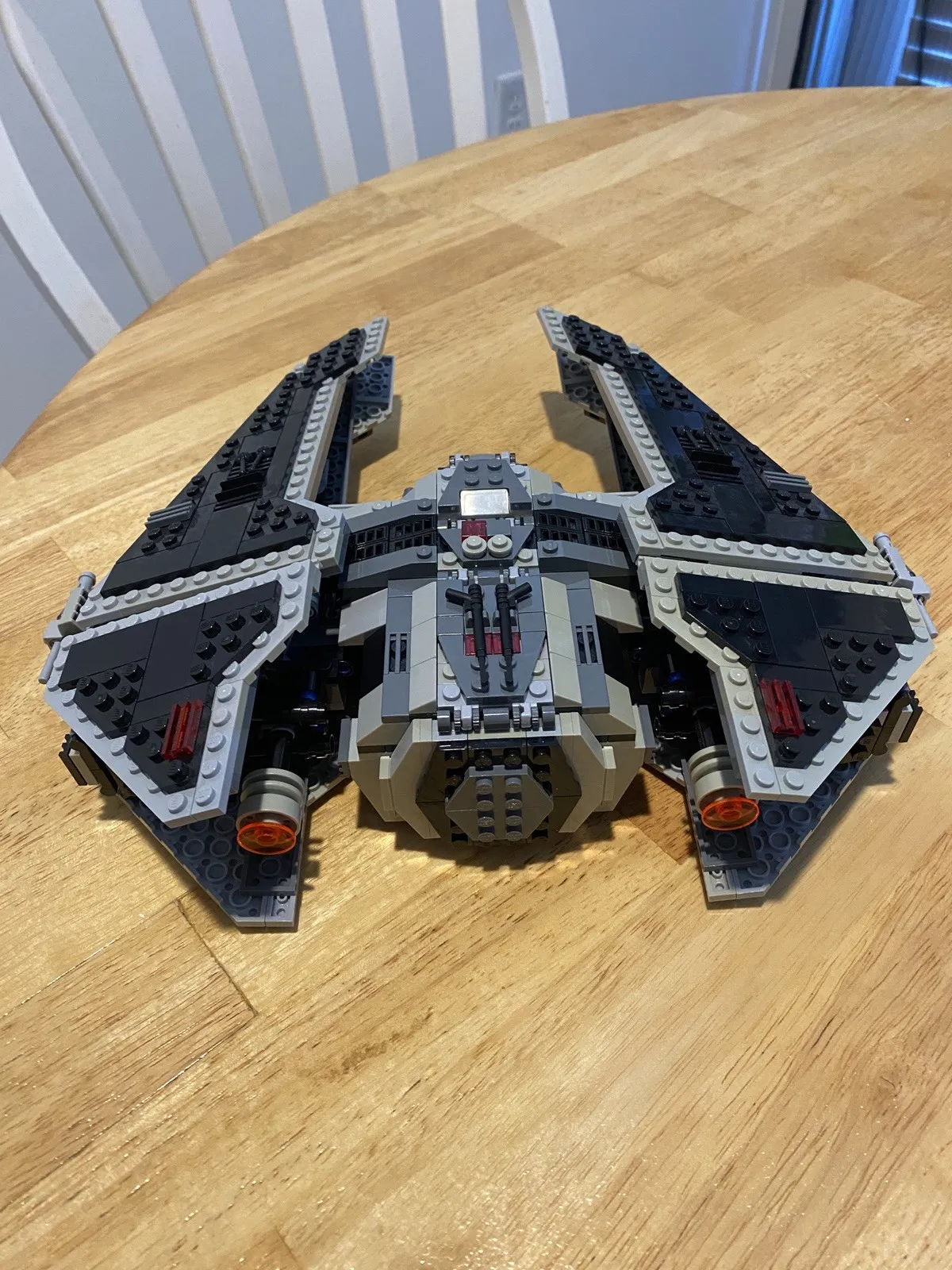 Retired LEGO 9500 Sith Interceptor with Manuals but NO MINIFIGS (UV read below)