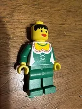 LEGO female minifigure VINTAGE 1990 Forestwoman plastic collectible