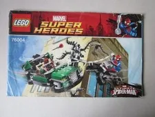 Lego Building Instructions Instruction Superheroes 76004