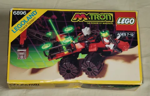 LEGO 6896 Space System M-Tron Celestial Forager 87pc Set 1990