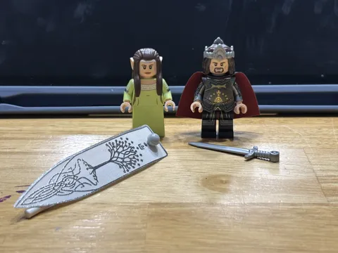 LEGO Lord of the Rings | 11377 KING ARAGORN + ARWEN Minifigures IN HAND