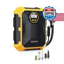 Astroai Tire Inflator Air Compressor 12V Dc Portable Air Compressor Car