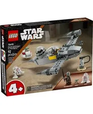 Star Wars Mando and Grogu's N-1 Starfighter Building Toy