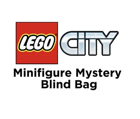 LEGO City Minifigure Mystery Blind Bag - Real LEGO Minifigures