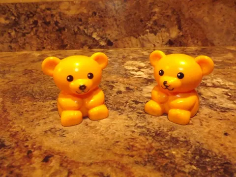 Lego Duplo Animal Farm Zoo Forest Teddy Bear Golden Yellow Sitting 