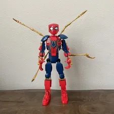 LEGO Marvel 76298 Iron Spider-Man Figure 100% Complete No Box