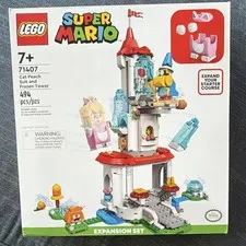LEGO Super Mario 71407 Cat Peach Suit & Frozen Tower SEALED expansion Set 494pcs