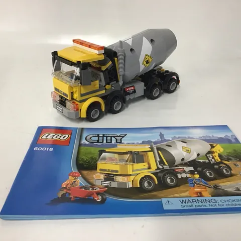 LEGO CITY: Cement Mixer (60018)