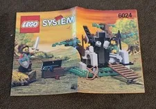 Lego Castle: Bandit Ambush #6024 Instruction Booklet Manual Only