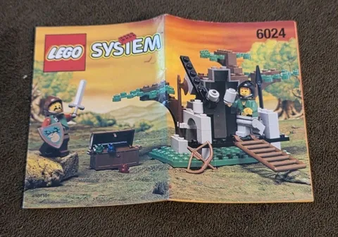 Lego Castle: Bandit Ambush #6024 Instruction Booklet Manual Only