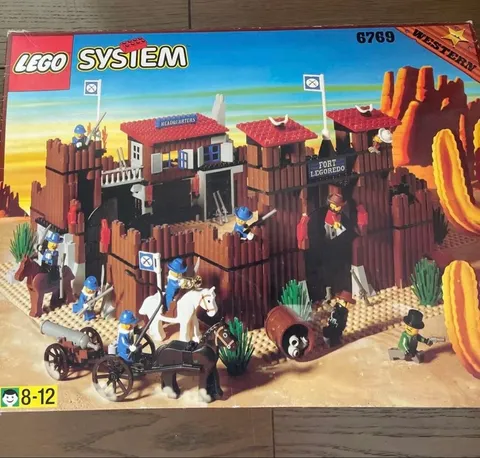 LEGO System Western Fort Legoredo 6769 Vintage In 1996 w/Box Used from Japan