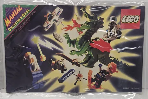 Vintage 1993 Lego Maniac Collector's Guide Catalog 113317  -  113417 Mint