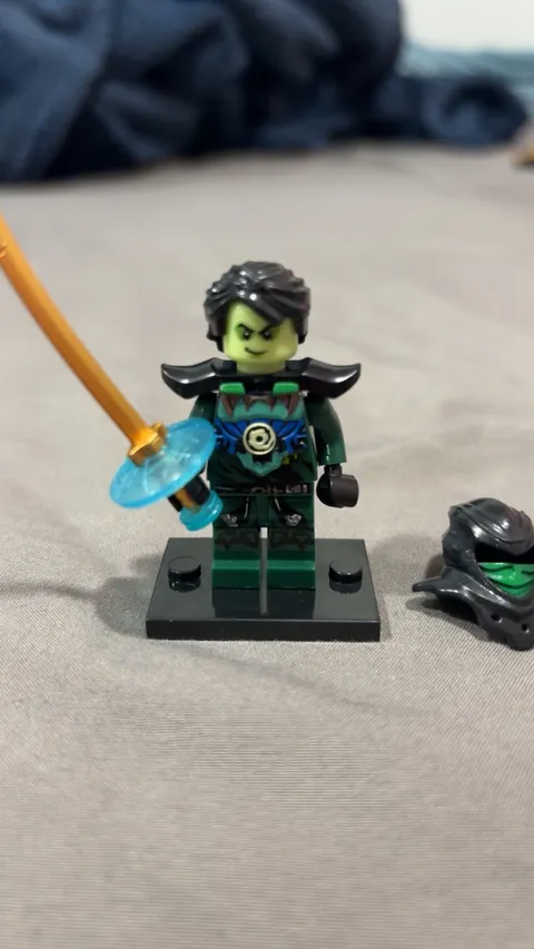 LEGO Ninjago Possessed Lloyd Minifigure MOC