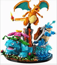 LEGO Pokémon 21253 Venusaur Charizard Blastoise Kanto Set New in Box