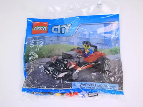 Lego 30354 - City - Hot Rod Car - 38pcs New Sealed 6176918 Ages 5 - 12 Legoland!